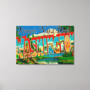 Olympischer Nationalpark, Washington Leinwanddruck