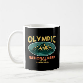 Olympischer Nationalpark Washington Mountain Kaffeetasse