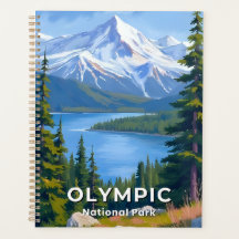 Olympischer Nationalpark | Washington Travel Art