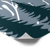 Olympischer Nationalpark Washington Vintag Poster (Ecke)