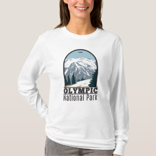 Olympischer Nationalpark Washington Vintager T - S T-Shirt