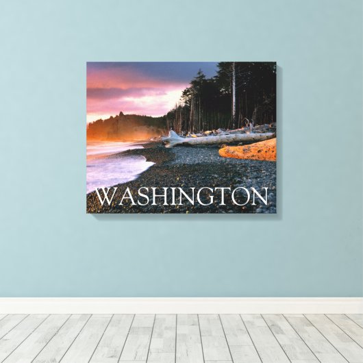 Olympischer Nationalpark | Washingtoner Staat Leinwanddruck (Insitu (Holzboden))