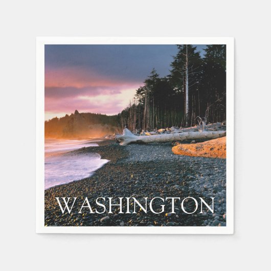 Olympischer Nationalpark | Washingtoner Staat Serviette (Vorderseite)