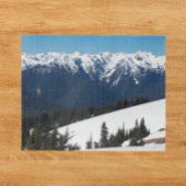 Olympischer Nationalpark Winterlandschaft Puzzle