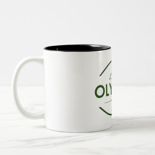 Olympischer Nationalpark Zweifarbige Tasse (Links)