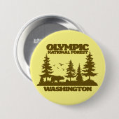 Olympischer Nationalwald Button (Vorne & Hinten)