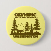 Olympischer Nationalwald Button (Vorderseite)