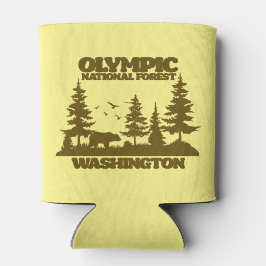 Olympischer Nationalwald Dosenkühler (Rückseite)