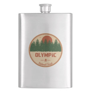 Olympischer Nationalwald Flachmann
