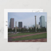 Olympischer Park im Zentrum von Atlanta, Ga. Postkarte (Vorne/Hinten)