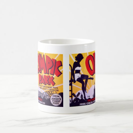 Olympischer Park-Kaffee-Tasse - Irvington, NJ Kaffeetasse (Mittel)