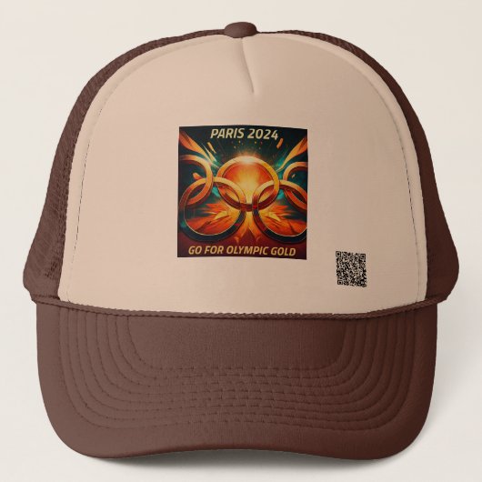 Olympischer Ruhm, Olympische Spiele 2024 in Paris Truckerkappe (Vorderseite)