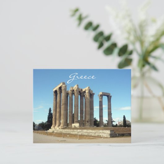 olympischer Zeus Postkarte (Stehend Vorderseite)