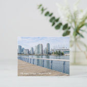 Olympisches Dorf Postkarte (Stehend Vorderseite)