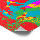OLYMPISCHES EISLAUFEN POSTER (Ecke)
