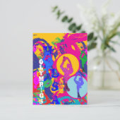 OLYMPISCHES EISLAUFEN  POSTKARTE (Stehend Vorderseite)