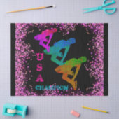 OLYMPISCHES EISLAUFEN  SEIDENPAPIER (Basteln)