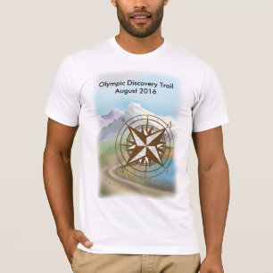 Olympisches Entdeckungs-Hinterfahrt-shirt T-Shirt