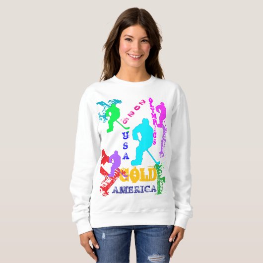 OLYMPISCHES HOCKEY SWEATSHIRT (Vorne ganz)