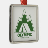 Olympisches Nationalpark-Camping Ornament Aus Metall (Rechts)