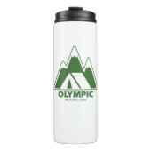 Olympisches Nationalpark-Camping Thermosbecher (Vorderseite)