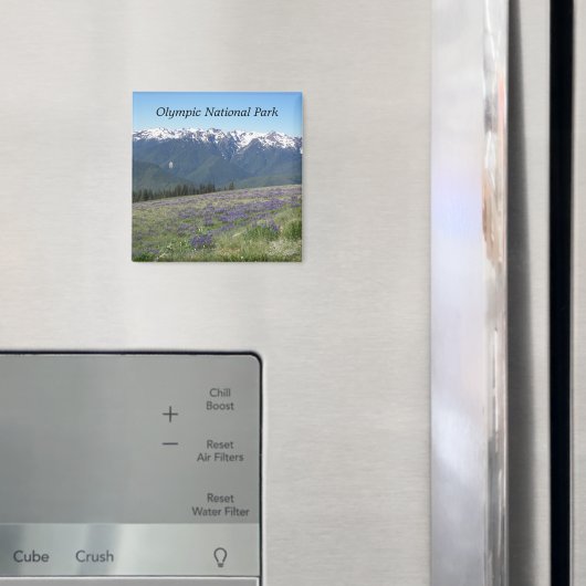 olympisches Nationalpark-Foto Magnet (In Situ (Kühlschrank))
