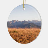 Olympisches Nationalpark-Geschenk Hurrikan-Ridges Keramik Ornament (Links)