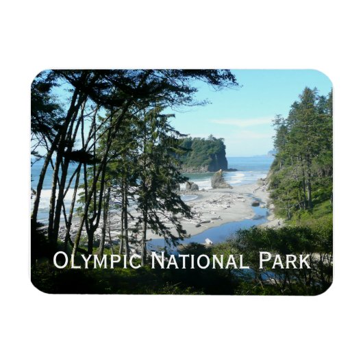 Olympisches Nationalparkmagnet Magnet (Horizontal)