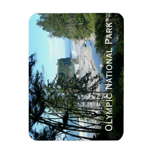 Olympisches Nationalparkmagnet Magnet (Vertikal)