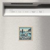 Olympisches Nationalparkmagnet Magnet (In Situ (Geschirrspüler))