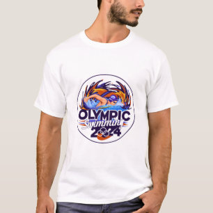 Olympisches Schwimmbad 2024 T-Shirt