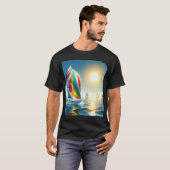 Olympisches Segelfahren T-Shirt (Vorne ganz)