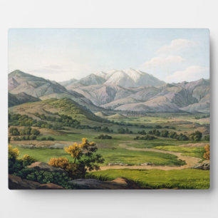 Olympus-Berg, wie zwischen Larissa und Baba gesehe Fotoplatte