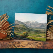 Olympus-Berg, wie zwischen Larissa und Baba gesehe Fotoplatte (Seite)