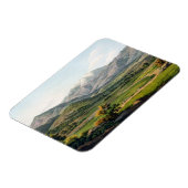 Olympus-Berg, wie zwischen Larissa und Baba gesehe Magnet (Linke Seite)