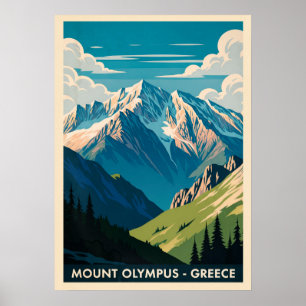 Olympus Griechenland V02 Poster