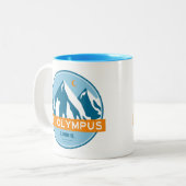 Olympus Washington Stars Moon Zweifarbige Tasse (Vorderseite Links)