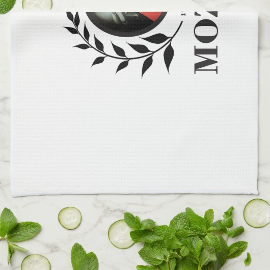 ÖLZWEIG MOZART GESCHIRRTUCH (Gefaltet)