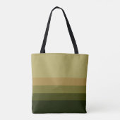 Ölzweig-Palette Stripes Monogramm Tasche (Rückseite)