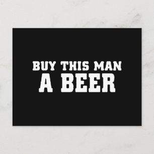 Om31 kaufen diesem Mann Bierbachelor Party lustige Postkarte