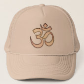 OM ॐ TRUCKERKAPPE (Vorderseite)