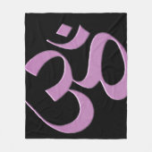Om 5 fleecedecke (Vorderseite)