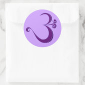 Om - alicious Aufkleber (Tasche)