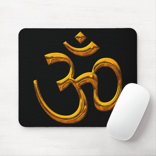 OM, Altgoldeffekt/Mousepad Mousepad (Mit Mouse)
