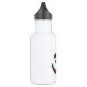 OM am Ozean Yoga Edelstahlflasche (Links)