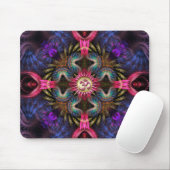 Om Angels Fraktal New Age Art Mousepad (Mit Mouse)