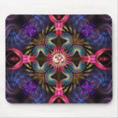 Om Angels Fraktal New Age Art Mousepad (Vorne)