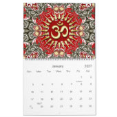 OM Artistry Yoga New Age Meditationskalender Kalender (Jan 2027)