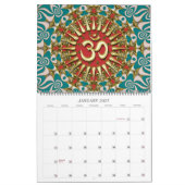 OM Artistry Yoga New Age Meditationskalender Kalender (Jan 2027)