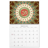 OM Artistry Yoga New Age Meditationskalender Kalender (Mär 2026)